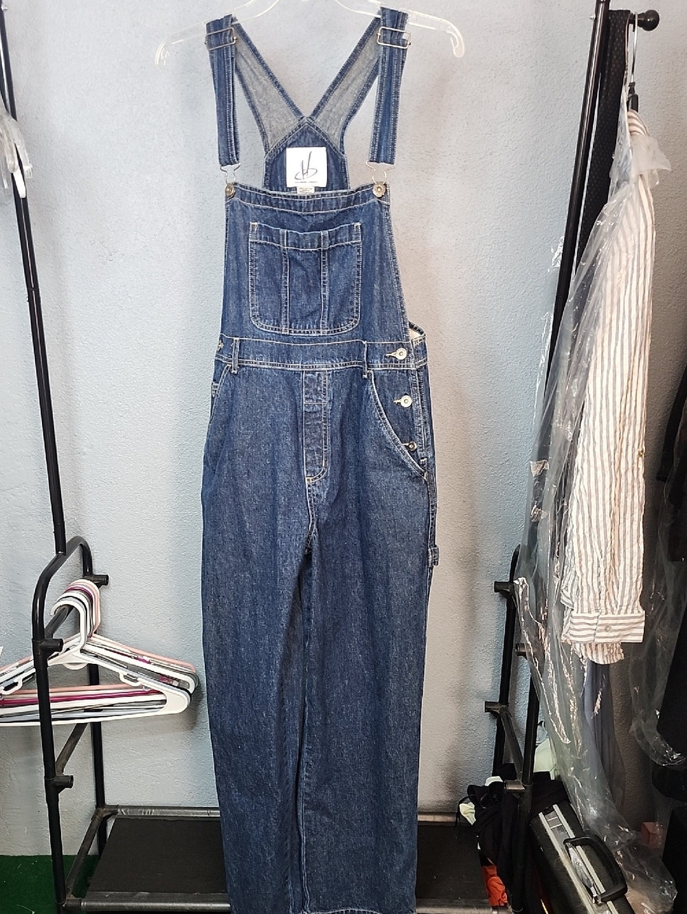 Classic Blue Denim Men’s Overalls